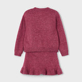 Completo Gonna E Maglione In Tricot Bambina MAYORAL 4934