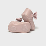 Scarpe Da Culla Modello Ballerina In Vernice Neonata MAYORAL 9961