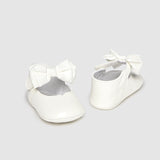 Scarpe Da Culla Modello Ballerina In Vernice Neonata MAYORAL 9961
