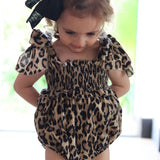 Pagliaccetto Smanicato Fantasia Leopardata Neonata PHY CLOTHING 25224