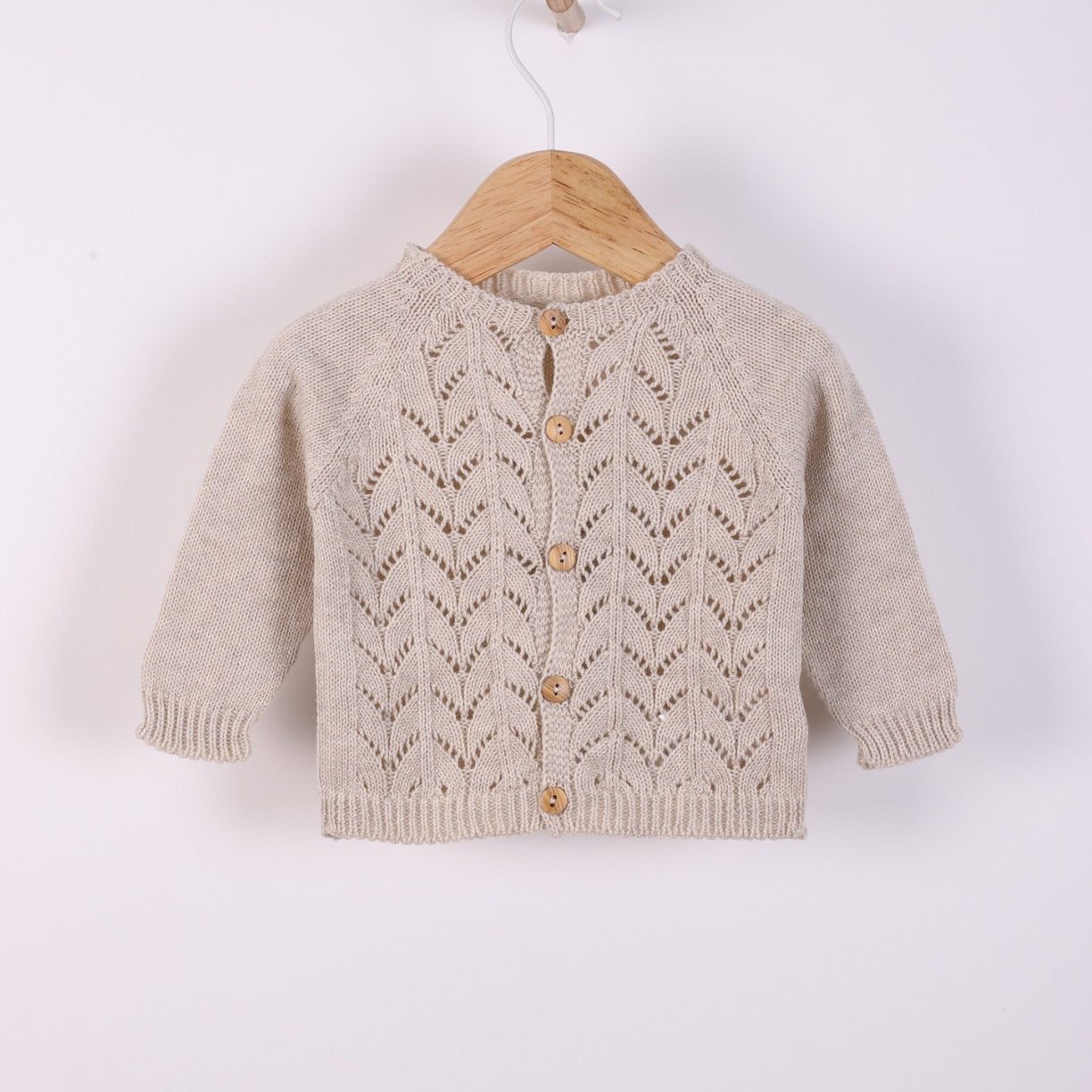 Cardigan In Cotone Organico Neonato/a WEDOBLE 07308B