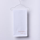 Quadrato di Garza con Ricamo "Boundless Love" Neonato/a Wedoble 13968I