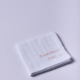 Quadrato di Garza con Ricamo "Boundless Love" Neonato/a Wedoble 13968I