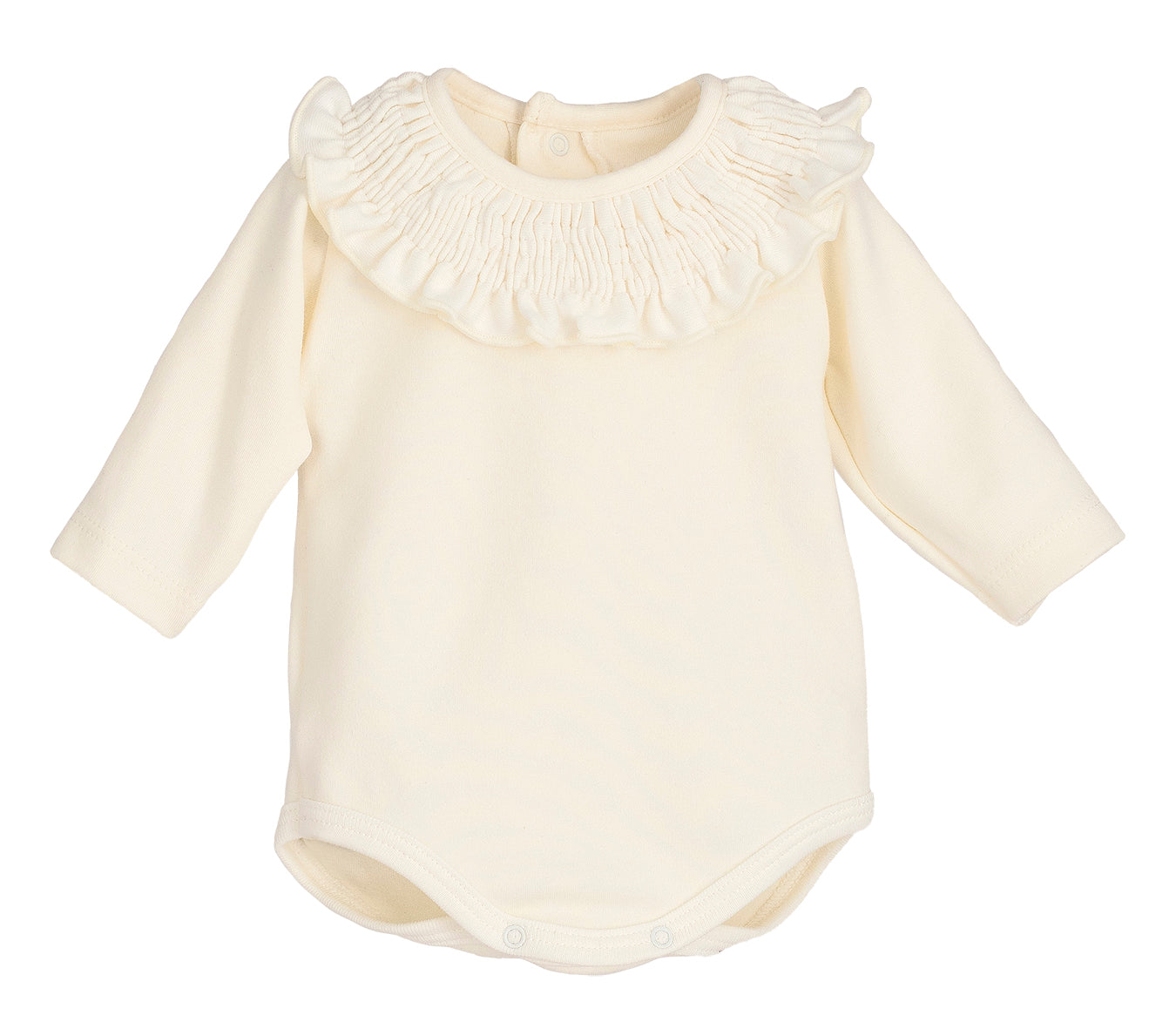 Body Con Collo Rouche In Caldo Cotone Neonata CALAMARO 19128