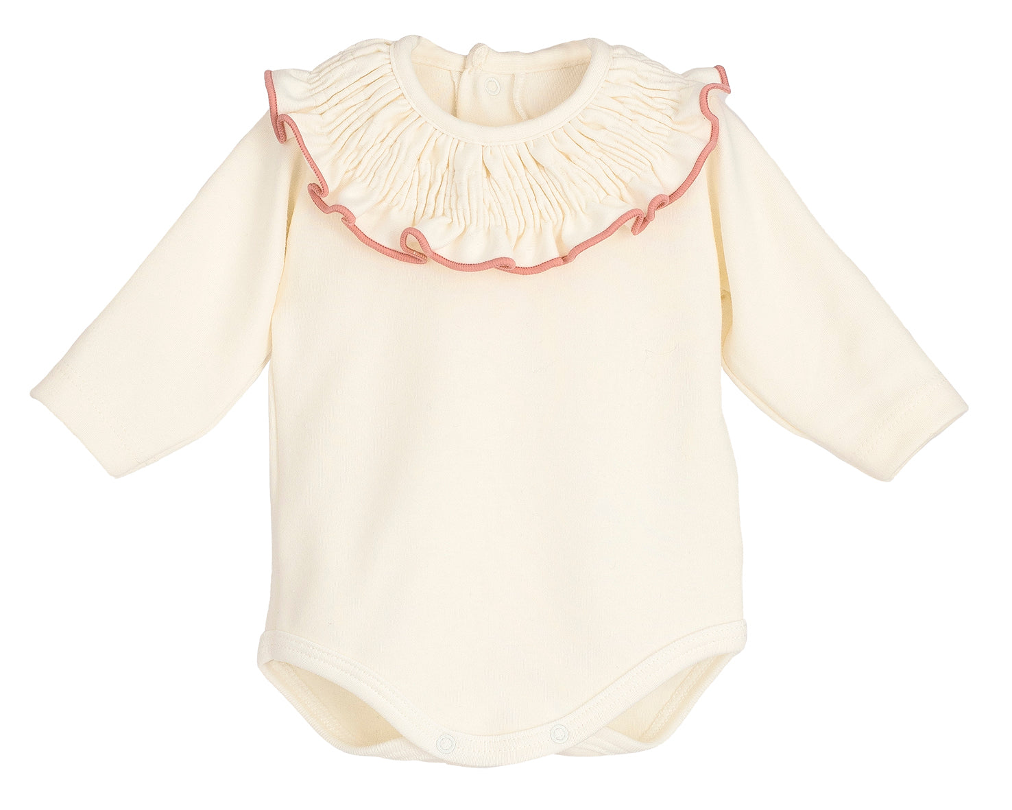 Body Con Collo Rouche In Caldo Cotone Neonata CALAMARO 19128