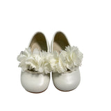 Scarpe Primi Passi Modello Ballerina Con Fiori In Pelle Neonata PANYNO B3402