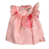 Abito Mezza Manica In Organza Stampata Neonata PHY CLOTHING 25064