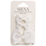 Set Di 3 Fermagli Con Fiocco Bambina SIENA 7435