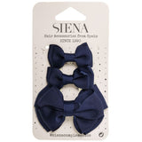 Set Di 3 Fermagli Con Fiocco Bambina SIENA 7435