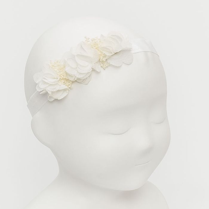 Fascia Elastica Con Fiori Neonata SIENA 7019