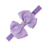 Gummiband mit großer Schleife aus grober Narbung Baby Girl SIENA 7542