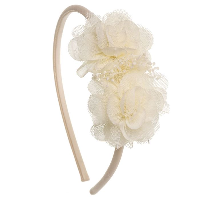 Cerchietto Con Fiori E Nebbiolina SIENA 7028