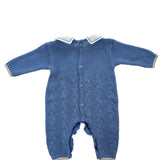 Tutina Intera In Filo Di Cotone Neonato PICCOLA DESI 3010