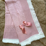 Copertina In Filo Di Cotone Corredino Neonato/a BABY FASHION 601