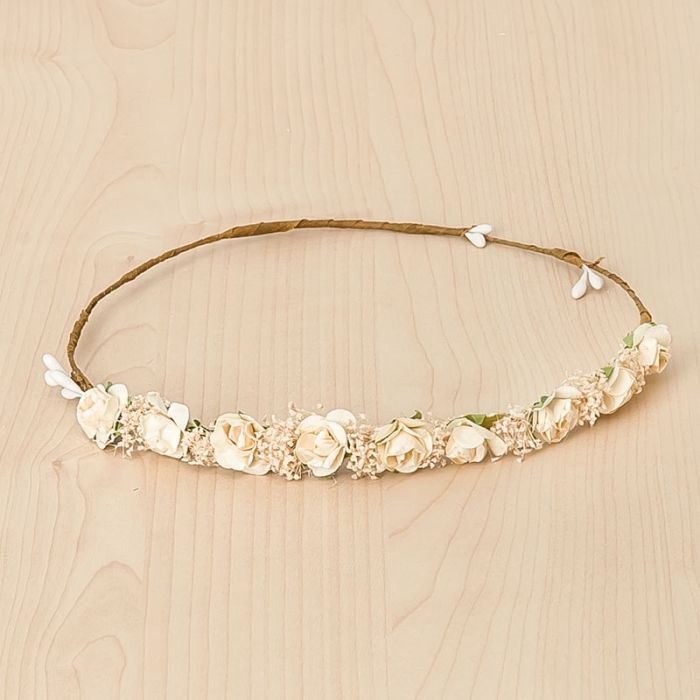 Coroncina Con Fiori E Nebbiolina Neonata SIENA 7138