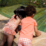 Costume Intero Con Rouches Neonata CALAMARO 23819