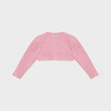 Trikot-Bolerino-Cardigan aus nachhaltiger Baumwolle für Baby-Mädchen MAYORAL 306