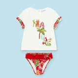 Completo Mare Con Costume E Shirt Neonata MAYORAL 1642