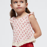 Top Svasato Stampato Jacquard Bambina MAYORAL 3095