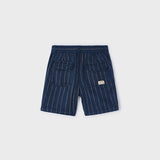Bermuda In Misto Lino A Righe Bambino MAYORAL 3279