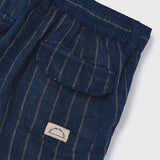 Bermuda In Misto Lino A Righe Bambino MAYORAL 3279