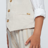 Panciotto In Misto Lino Bambino MAYORAL 3359