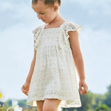 Abito Svasato A Uncinetto Bambina MAYORAL 3924