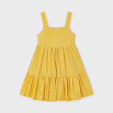 Abito Smanicato Traforato Bambina MAYORAL 3950