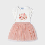 Completo Con Gonna In Tulle E Shirt Bambina MAYORAL 3953