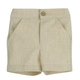 Completo 2 pezzi In Lino Neonato CALAMARO 11149