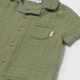 Camicia In Garza Di Cotone Neonato MAYORAL 1111