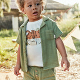 Bermuda In Garza Di Cotone Neonato MAYORAL 1241