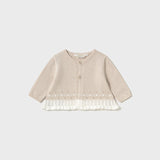 Completo Tre Pezzi In Cotone Neonata MAYORAL 1589