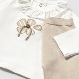 Completo Tre Pezzi In Cotone Neonata MAYORAL 1589