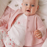 Completo Tre Pezzi In Cotone Neonata MAYORAL 1761