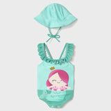 Costume Intero Con Cappello Con Protezione Solare Neonata MAYORAL 1764