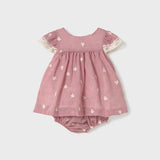 Abito Corto Con Copripannolino Neonata MAYORAL 1848