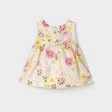 Abito Smanicato In Misto Lino Neonata MAYORAL 1863