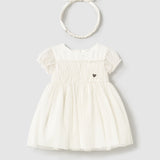 Abito In Tulle Con Fascia Neonata MAYORAL 1902