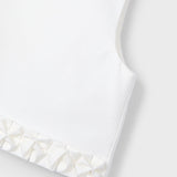 Crop Top Con Dettaglia Plissettati Bambina MAYORAL 3022
