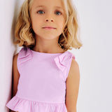 Top Con Fiocchi In Cotone Bambina MAYORAL 3023