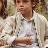 Camicia Manica Lunga In Lino Bambino MAYORAL 3121