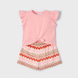 Completo Shorts E Maglietta Bambina MAYORAL 3209
