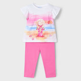 Completo Con Leggings In Cotone Bambina MAYORAL 3711