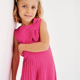 Tuta Elegante Plissettata Con Fiocco Bambina MAYORAL 3872