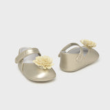 Scarpe Da Culla Modello Ballerina In Ecopelle Neonata MAYORAL 9902