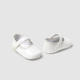 Scarpe Da Culla Modello Ballerina In Ecopelle Neonata MAYORAL 9903