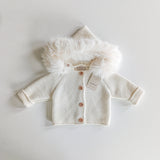Cappotto In Caldo Cotone Con Ecopelliccia Neonato BABBY 25225