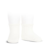 Lange Socken aus Baumwollperlen, seitlich perforiert, Kind CONDOR 2569