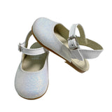 Scarpe Primi Passi Modello Ballerina Aperte Sul Retro In Pelle Neonata RIZITOS B3001R